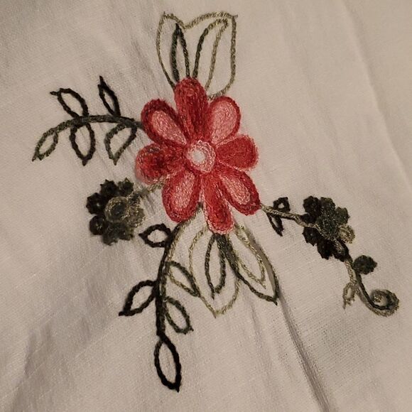 Nwot, Shein large top, floral peplum blouse - Picture 7 of 10